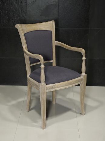 Fauteuil Xavier ralis en Chne Massif de style Louis Philippe SEULEMENT 1 DISPONIBLE (dernier)