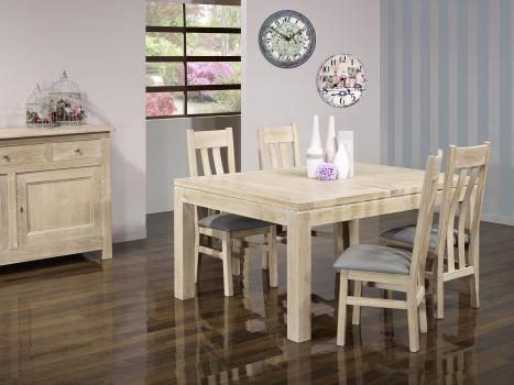 Table de repas rectangulaire 160X100 Tho ralise en Chne Ligne Contemporaine