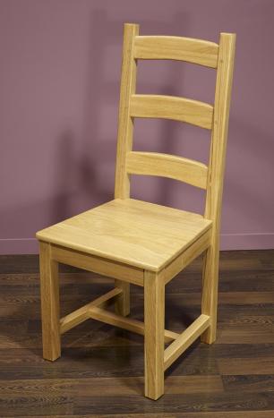 Chaise en Chne Massif de style Campagnard ASSISE CHENE