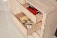Buffet 2 portes 6 tiroirs Etienne, ralis en Chne de Ligne contemporaine SEULEMENT 1 DISPONIBLE
