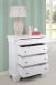 Commode 4 tiroirs Guillaume ralise en chne de style Louis Philippe Finition Chne Bross Ivoire SEULEMENT 1 DISPONIBLE