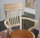 Fauteuil de Bureau Jules ralis en Chne Massif de style Louis Philippe