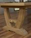 Table rectangulaire Monastre Gautier 220x110 + 2 allonges de 45 cm ralise en Chne de style Campagnard FINITION CHENE BROSSE NATUREL
