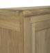 Farinier 1 porte 5 tiroirs ralis en Chne Massif de style Campagnard Finition Chne Naturel Bross