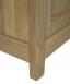 Farinier 1 porte 5 tiroirs ralis en Chne Massif de style Campagnard Finition Chne Naturel Bross