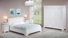 Lit 140*190 Guillaume ralis en chne massif de style Louis Philippe Chne Bross Ivoire 