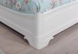 Lit 140*190 Guillaume ralis en chne massif de style Louis Philippe Chne Bross Ivoire 