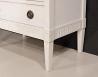 Commode 5 tiroirs Yvan ralise en Chne de style Directoire Chne Ivoire n2 patin SEULEMENT 1 DISPONIBLE