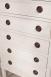 Commode 5 tiroirs Yvan ralise en Chne de style Directoire Chne Ivoire n2 patin SEULEMENT 1 DISPONIBLE