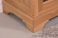 Meuble TV 16/9me Hugo ralis en Chne Massif de style Louis Philippe Finition Chne bross naturel  SEULEMENT 1 DISPONIBLE
