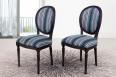 Lot de 2 Chaises Simon r�alis�es en Ch�ne Massif de style Louis XVI  SEULEMENT 1 DISPONIBLE