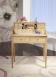 Bonheur du Jour Louis ralis en Chne de style Directoire Finition Chne Bross Naturel