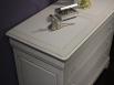 Commode 4 tiroirs Nicolas ralis en Chne Massif de style Louis Philippe Finition Chne Bross Gris Perle 