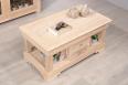 Table Basse Emmanuel ralise en Chne de style Louis Philippe 