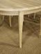 Table ovale 170*110 Mona, ralise en Chne Massif de style Louis Philippe 3 allonges de 40 cm Finition Chne Bross 