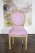 Chaise Simon ralise en Chne Massif de style Louis XVI Finition Chne Bross 