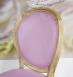 Chaise Simon ralise en Chne Massif de style Louis XVI Finition Chne Bross 