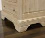 Fromager Jean-Baptiste ralis en Chne Massif de style Louis Philippe Finition Chne Bross Blanchi