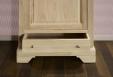 Fromager Jean-Baptiste ralis en Chne Massif de style Louis Philippe Finition Chne Bross Blanchi