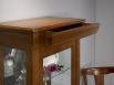 Argentier 1 porte 1 tiroir en Chne Massif de style Louis Philippe