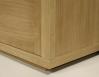 Armoire 2 portes coulissantes Julien, ralise en Chne de Ligne contemporaine