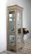 Argentier 1 porte 1 tiroir en Chne Massif de style Louis Philippe Finition Chne Bross