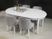 Table ronde Fabien ralise en Chne massif de style Louis philippe DIAMETRE 110 