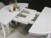Table ronde Fabien ralise en Chne massif de style Louis philippe DIAMETRE 110 