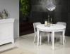 Table ronde Fabien ralise en Chne massif de style Louis philippe DIAMETRE 110 