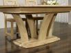 Table de repas Contemporaine ralise en Chne massif  Finition chne naturel cir