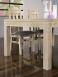 Table de repas rectangulaire Simon 160X120  ralise en Chne Ligne Contemporaine 