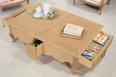 Table Basse rectangulaire Charles ralise en Chne de style Louis xv SEULEMENT 1 DISPONIBLE