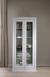 Argentier  2 portes Alix ralise en Chne Massif Finition chne bross gris perle