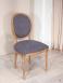 Chaise Simon ralise en Chne Massif de style Louis XVI 