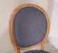Chaise Simon ralise en Chne Massif de style Louis XVI 