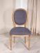 Chaise Simon ralise en Chne Massif de style Louis XVI 
