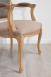 Bergre de style Louis XV Alexia ralise en Chne massif  Tissu VALDOURO Taupe SEULEMENT 1 DISPONIBLE