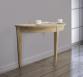 Console 1/2 lune  ralise en chne de style Directoire
