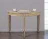 Console 1/2 lune  ralise en chne de style Directoire