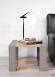 Table basse ou d'appoint 60x60 Ariel en chne de ligne contemporaine