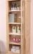 Vitrine 1 porte Antoine ralise en chne massif de style Louis Philippe Finition Chne bross