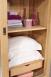 Armoire 2 portes Jean-Olivier ralise en Chne Massif de style Louis Philippe Portes coulissantes  Finition chne Bross SEULEMENT 1 DISPONIBLE