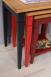 Table Gigognes Colores en Chne Massif de style Louis Philippe 