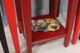 Table Gigognes Colores en Chne Massif de style Louis Philippe 