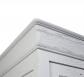 Bonnetire 1 porte 1 tiroir Sbastien, ralise en Chne massif de style Louis Philippe Finition Chne Bross Ivoire