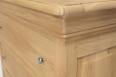 Commode 4 tiroirs Nathan ralise en Chne de style Louis Philippe Finition Chne bross Naturel (photo)
