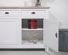 Buffet 3 portes Yann ralis en Chne Massif de style Campagnard 