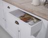 Buffet 3 portes Yann ralis en Chne Massif de style Campagnard 
