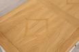 Table Bar Jules ralise en Chne de style Louis Philippe Finition Chne Bross Ivoire pour le corps Plateau Chne Naturel 