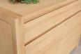Buffet 2 portes Jean-Lin  ralis en Chne de Ligne contemporaine Finition Chne Bross